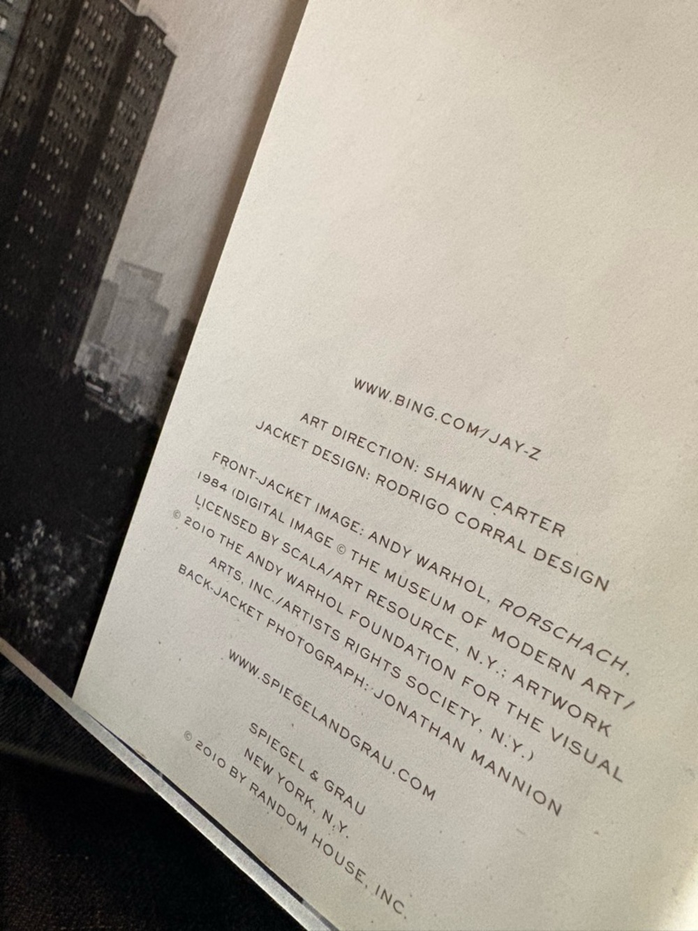 Jay Z Decoded . 1st Edition . Hardcover - Picture 6 of 6